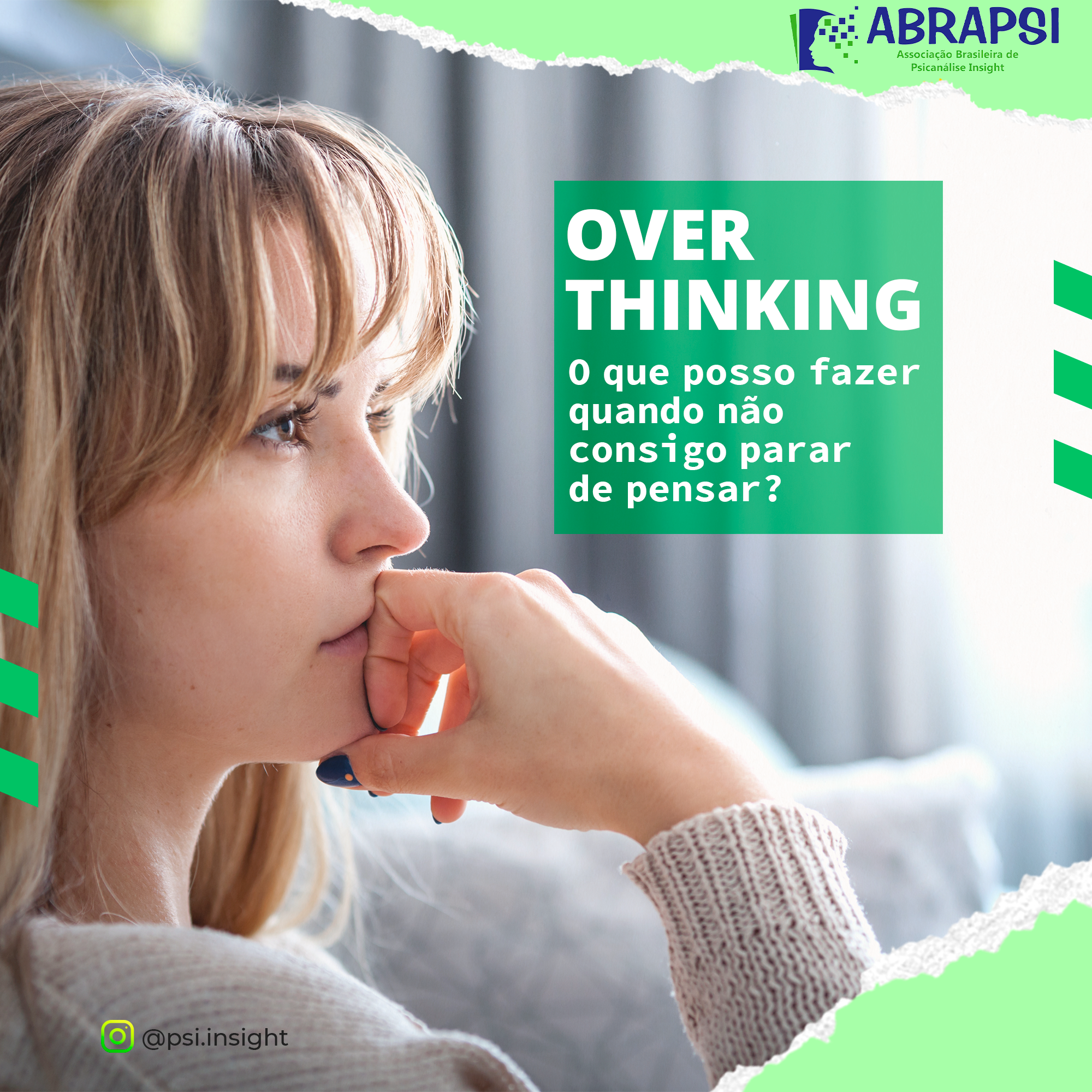 Overthinking: Como a psicanálise trata a ansiedade?