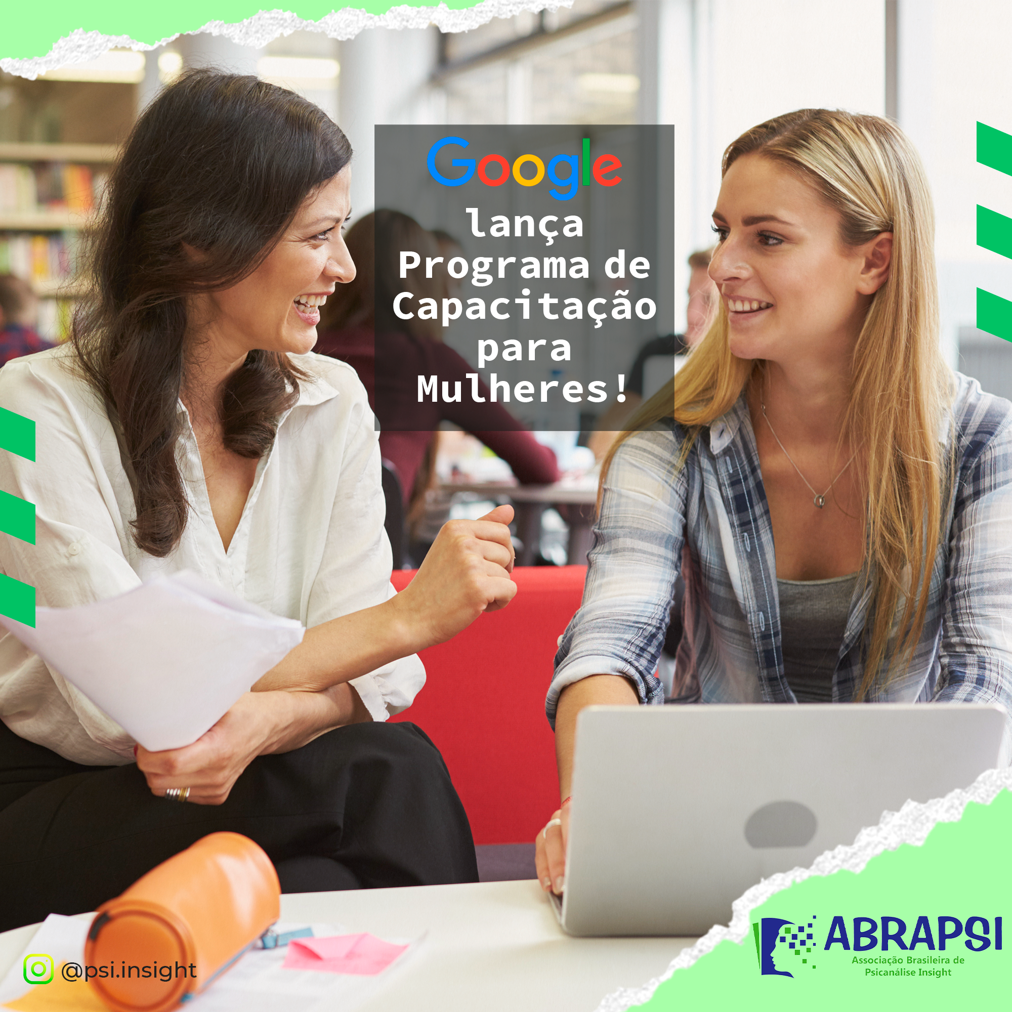 Google lançou um programa de treinamento e capacitação para mulheres